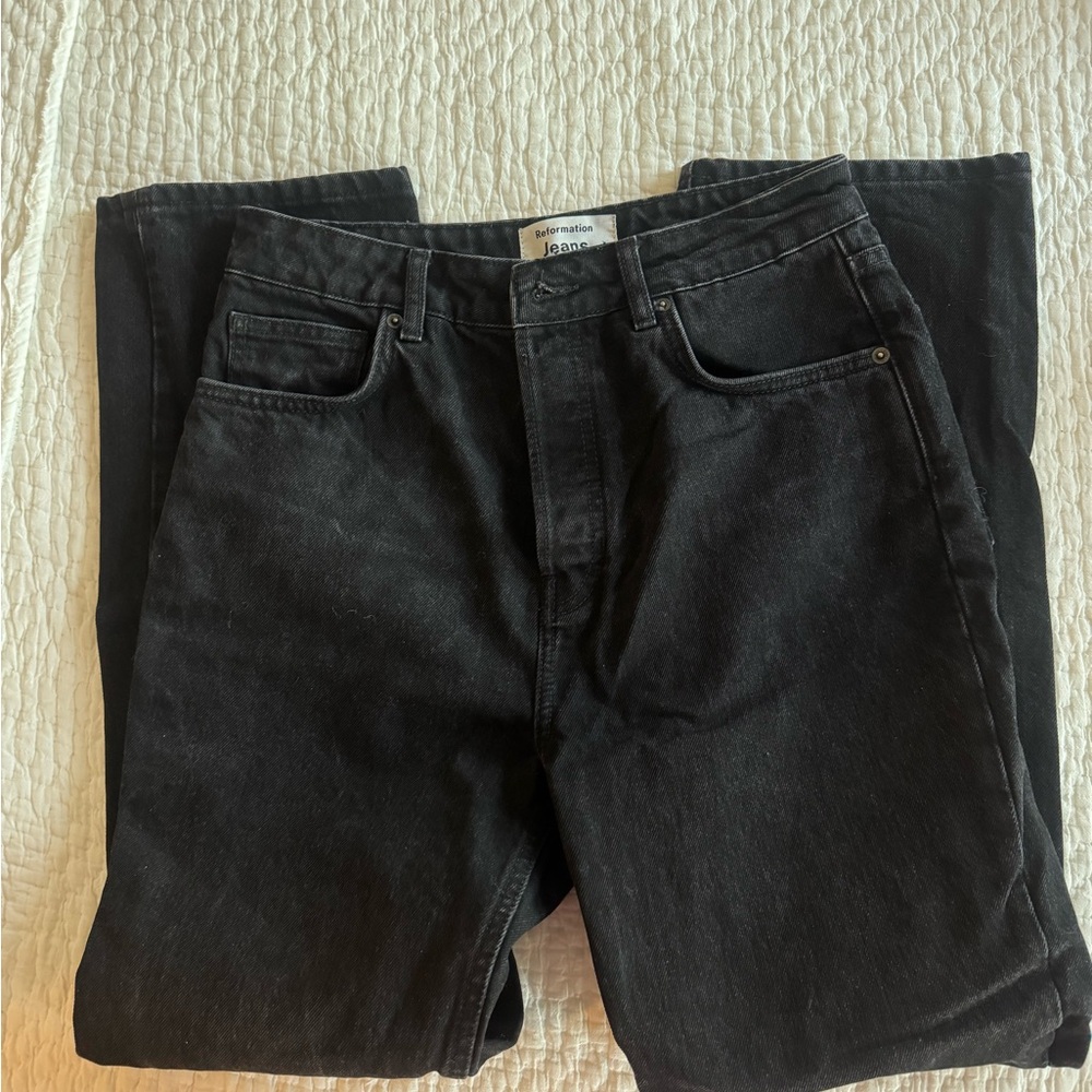 Reformation Cynthia High Rise Straight Jean